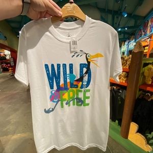 NWOT Disney Parks Pixar Up Kevin Wild and Free Unisex T Shirt